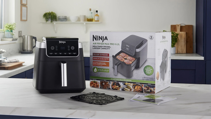 FRITEZA AEROS MAX AF180EU 6,2L 2000W NINJA